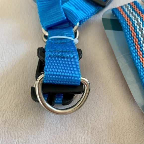 Greenbriar Kennel Club Adjustable Dog Harness Nylon Blue Size Large Chest 20-26 - Picture 7 of 9